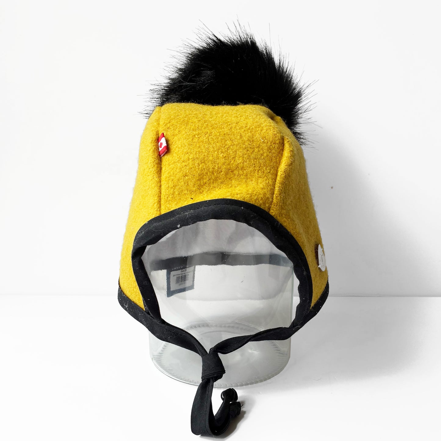 Kids Winter Bonnet - Mustard