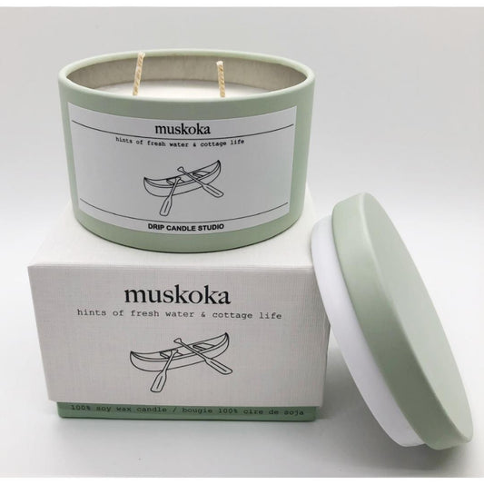 Muskoka Candle - Drip Candle Studio Aromatherapy Drip Candle Studio Prettycleanshop