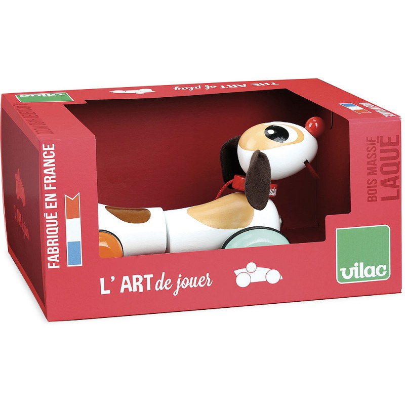 Pull Toy Toutou Dog by VILAC Kids Vilac Prettycleanshop