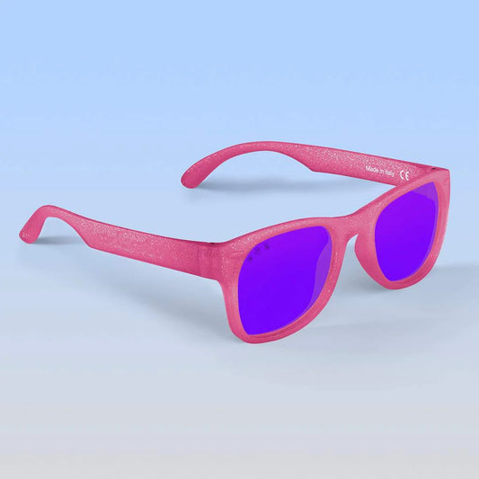 RoShamBo Kelly Kapowski Pink Shades w/ Mirrored Purple Lenses