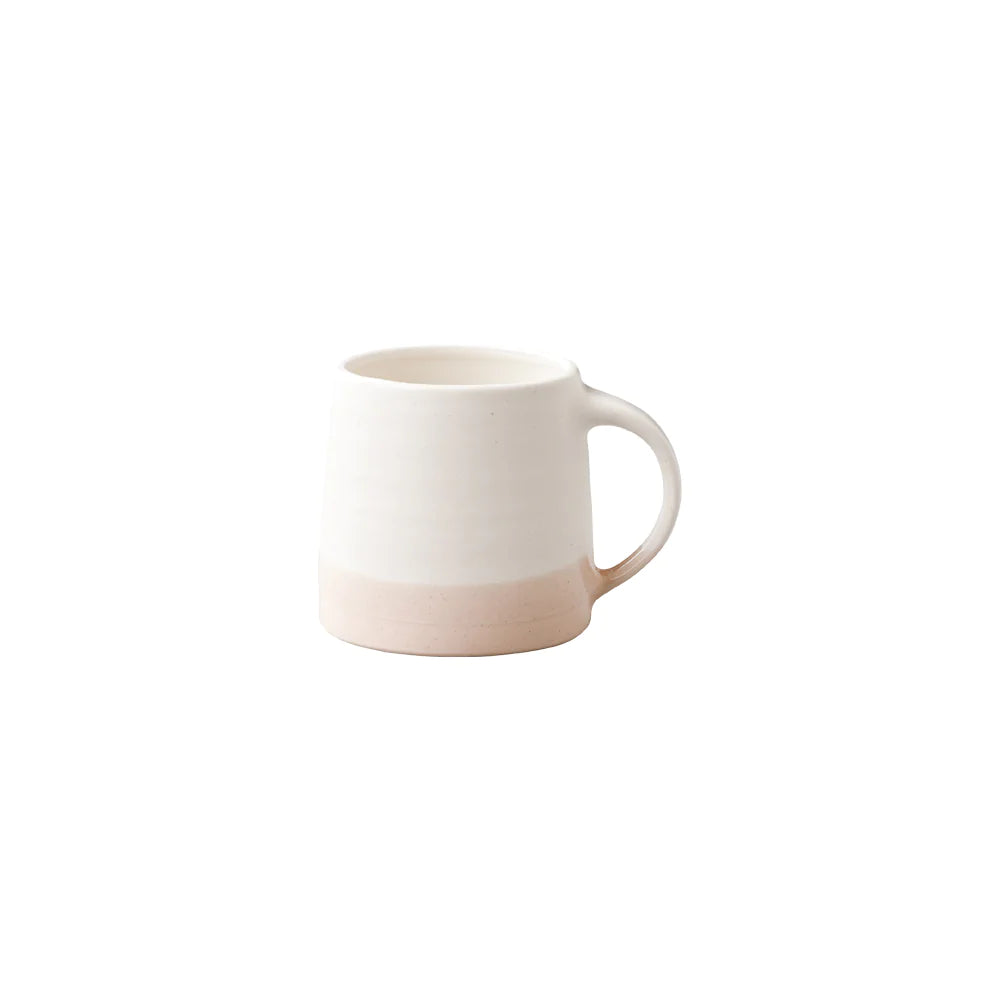 Kinto Slow Coffee Style Specialty Mug 320ml - White x Pink Beige Kitchen Kinto Prettycleanshop