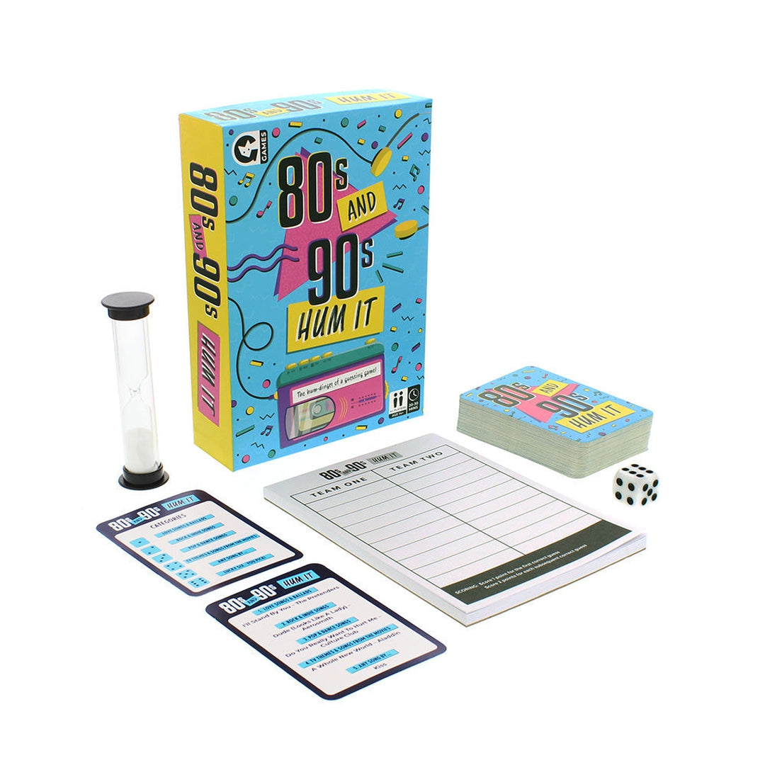 80s and 90s hum it! Party Game Games Ginger Fox Prettycleanshop