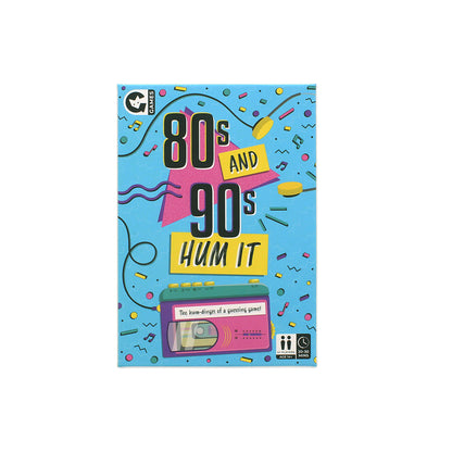 80s and 90s hum it! Party Game Games Ginger Fox Prettycleanshop