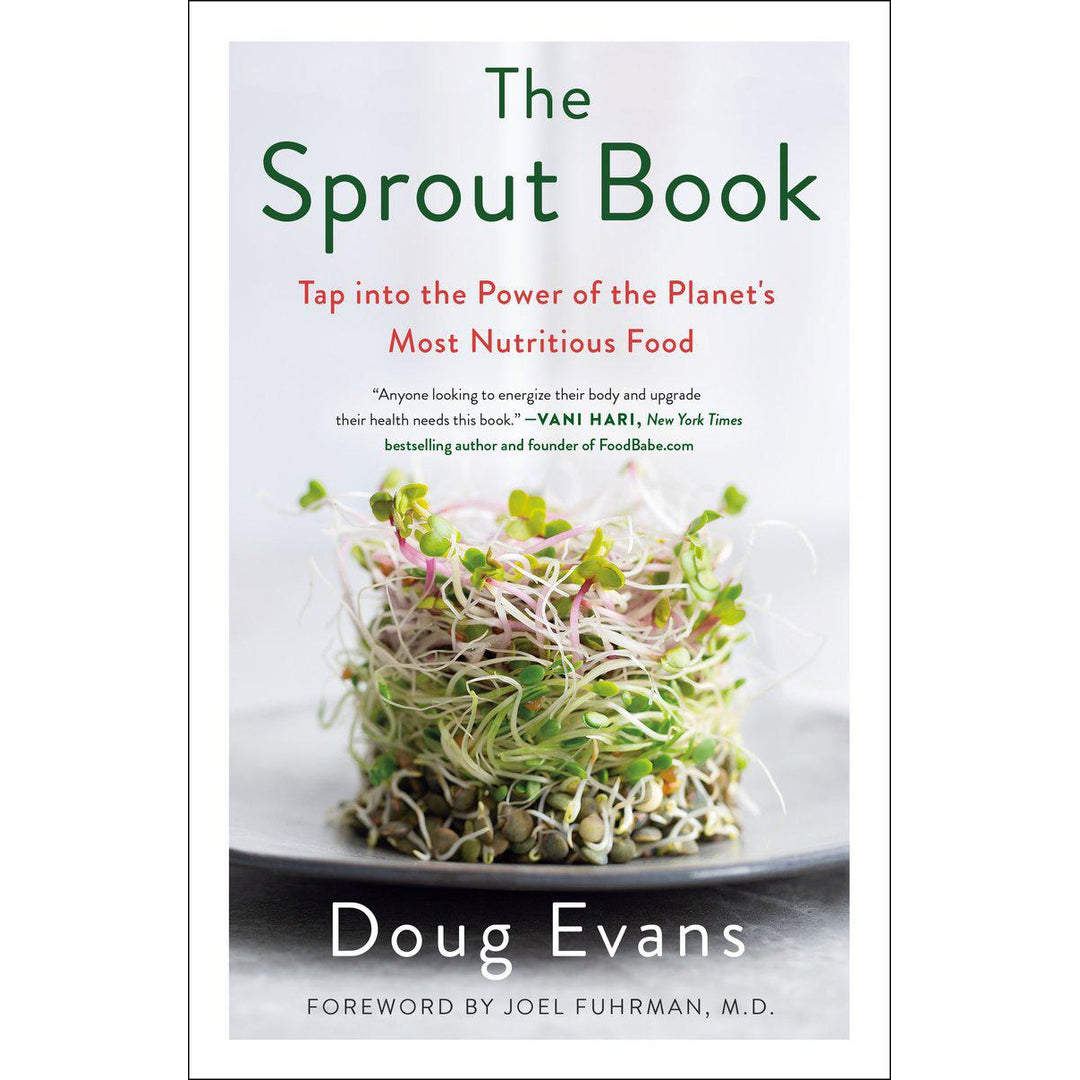The Sprout Book - Tap into the Power of the Planet's Most Nutritious Food Books Books Various Prettycleanshop