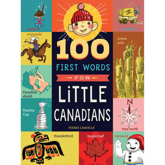100 First Words for Little Canadians Books Books Various Prettycleanshop