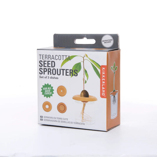 Terracotta Seed Sprouters - Kikkerland