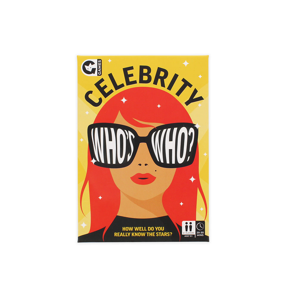 Celebrity Who's Who Party Game