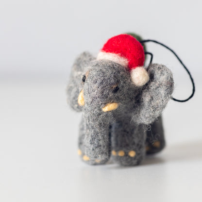 Felti Assorted Holiday Animal Ornaments