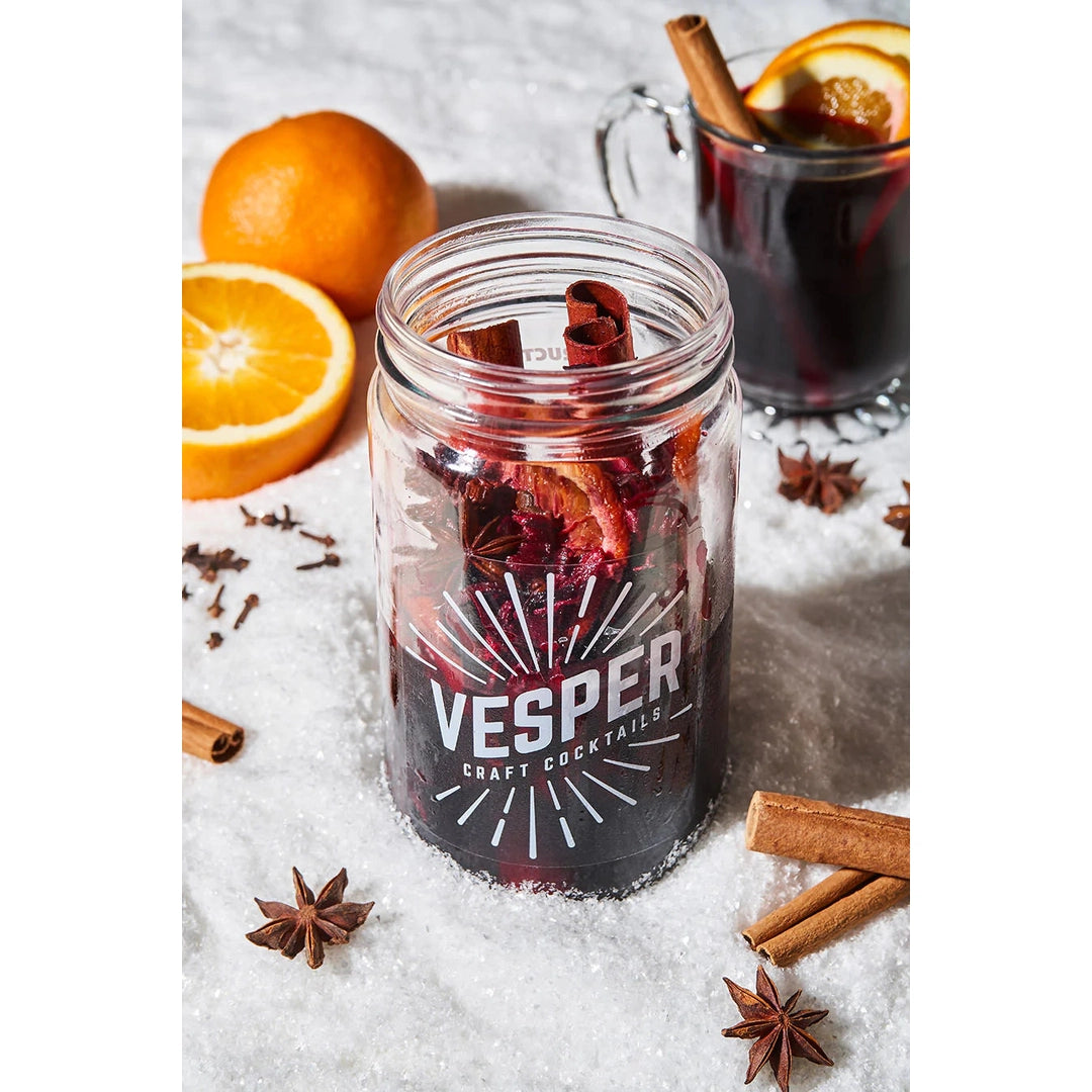Craft Cocktail Infusion Kit Jar - Mulled Wine Kitchen Vesper Prettycleanshop