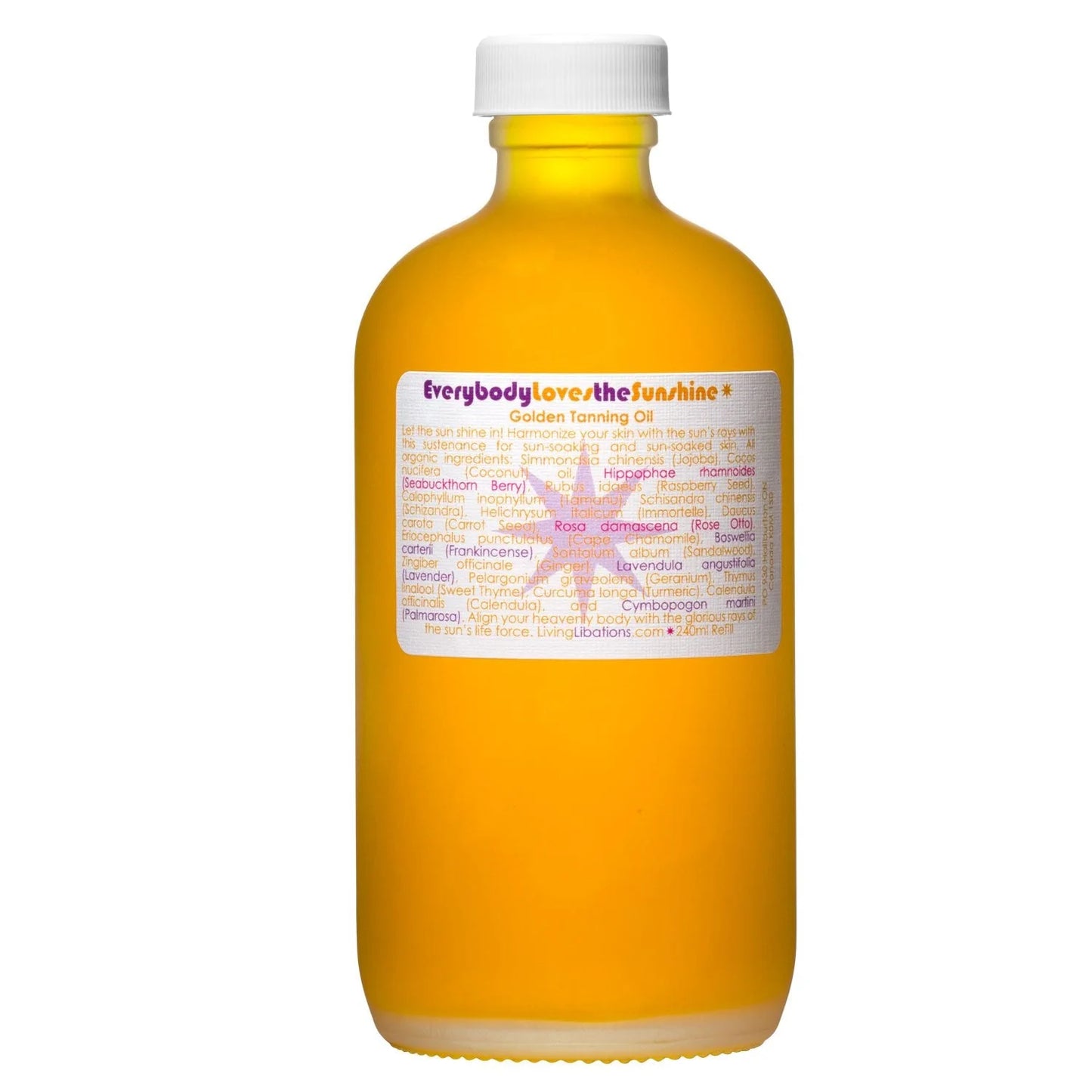 Everybody Loves The Sunshine Sun Protection Oil by Living Libations