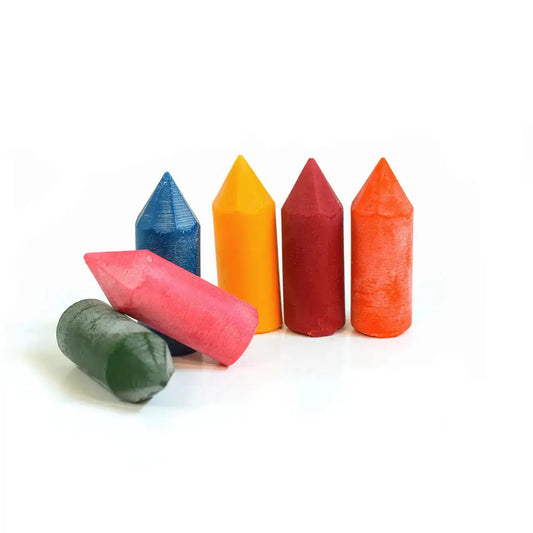 Canadian Beeswax All-Natural Handmade Crayons Living Made by Bees 8 crayon box Prettycleanshop
