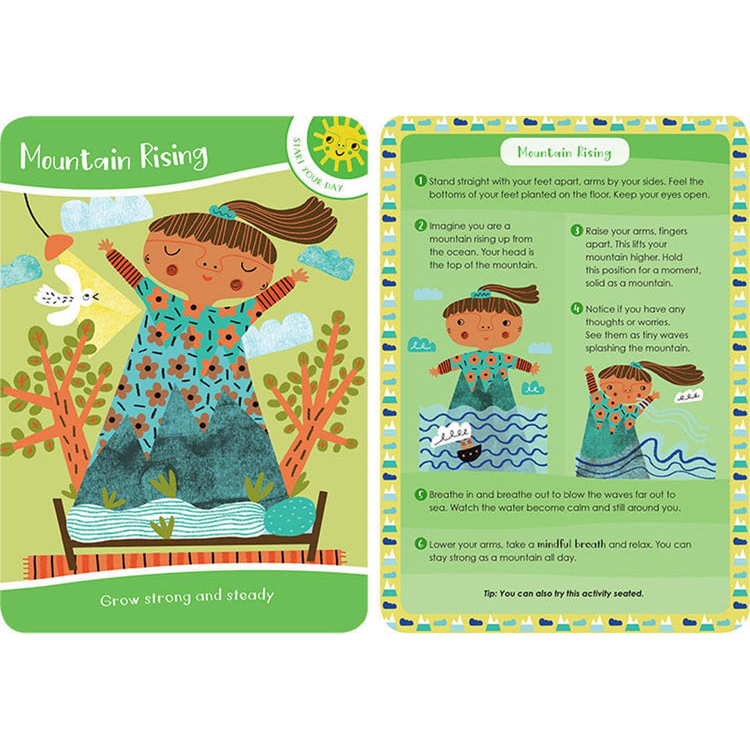 Mindful Kids Activity Deck by Barefoot Books Games Barefoot Books Prettycleanshop