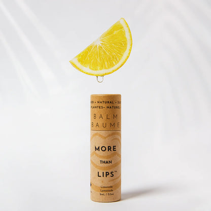 Vegan Lip Balm by More Than Lips Skincare More Than Lips Lemonade Prettycleanshop
