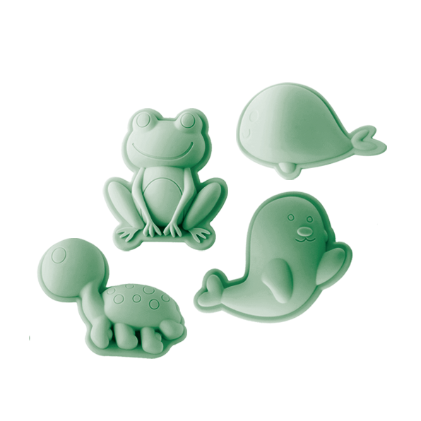 Silicone Sand Moulds - Frog Set