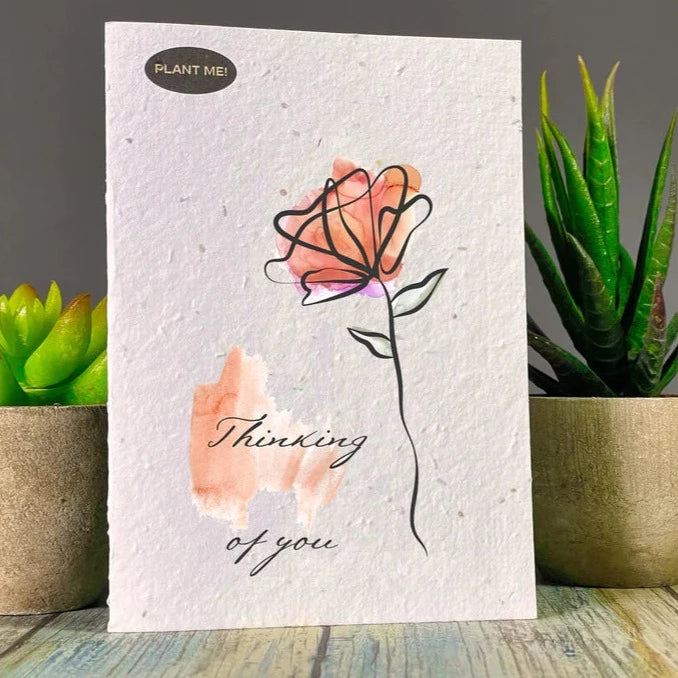 Plantable Greetings Cards - Love