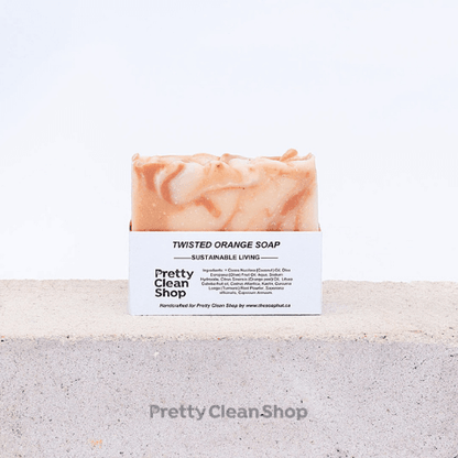 Soap Bar Twisted Orange x Pretty Clean Shop Bath and Body Pretty Clean Living