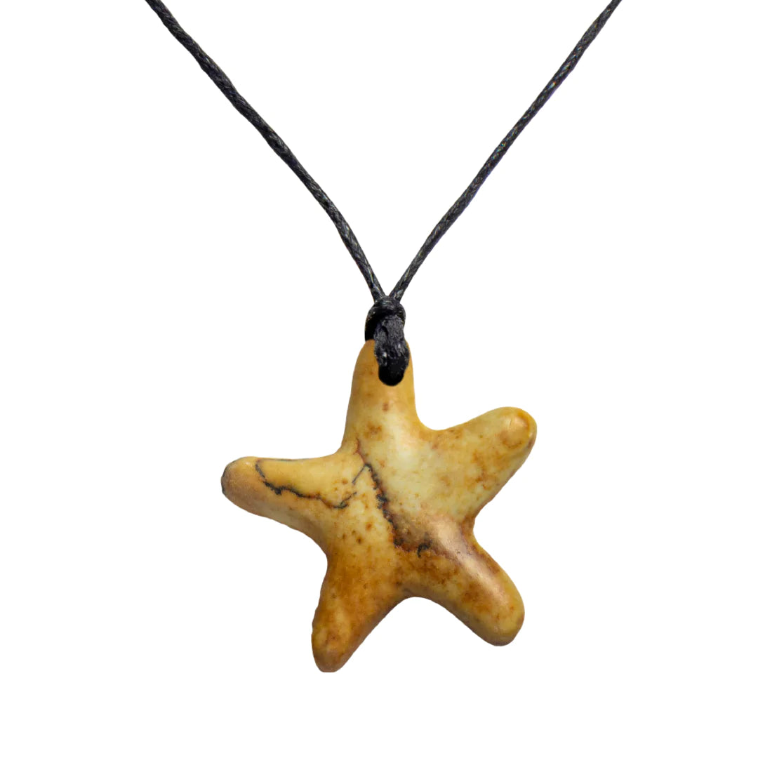Soapstone Jewelry Carving Kit - Sea Star Pendant Arts & Crafts Studiostone Creative Prettycleanshop