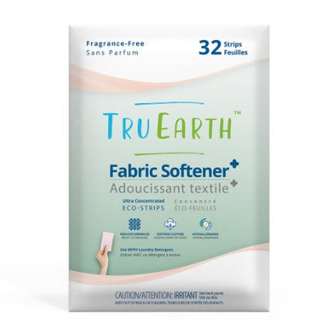 Tru Earth Fabric Softener Strips - 32 Loads - Fragrance Free