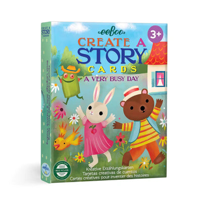 A Very Busy Day Create a Story by EeBoo Games Eeboo Prettycleanshop