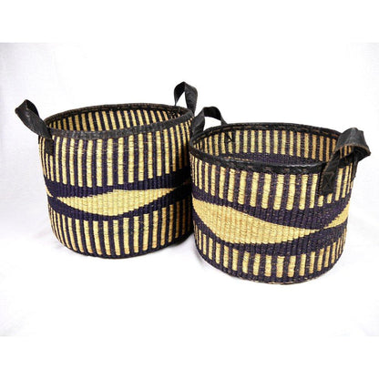 African Handwoven Storage Basket Living Mamaa Trade Prettycleanshop