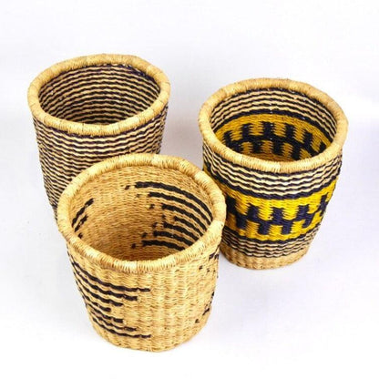 African Plant Pot Basket - deep Living Mamaa Trade Prettycleanshop