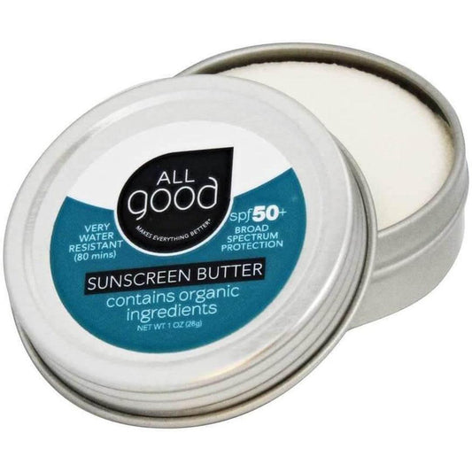 All Good SPF 50+ Mineral Sunscreen Butter Skincare All Good Prettycleanshop