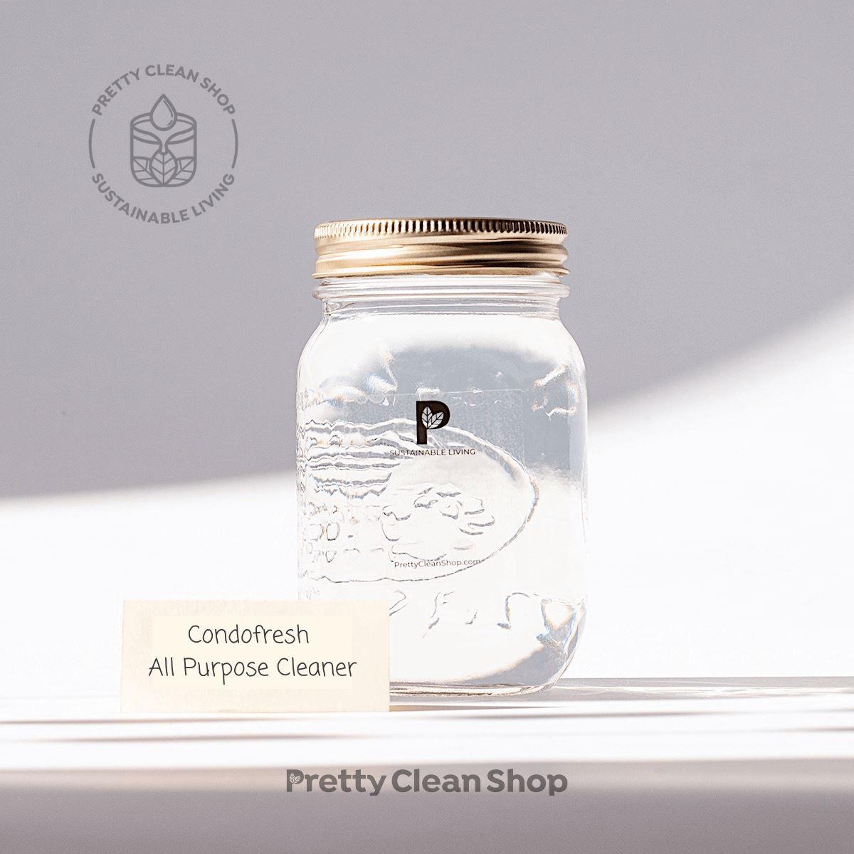 All Purpose Cleaner - Lavender Mint Home Condo Fresh 1L glass jar (REFILLABLE, includes $1.25 deposit) Prettycleanshop