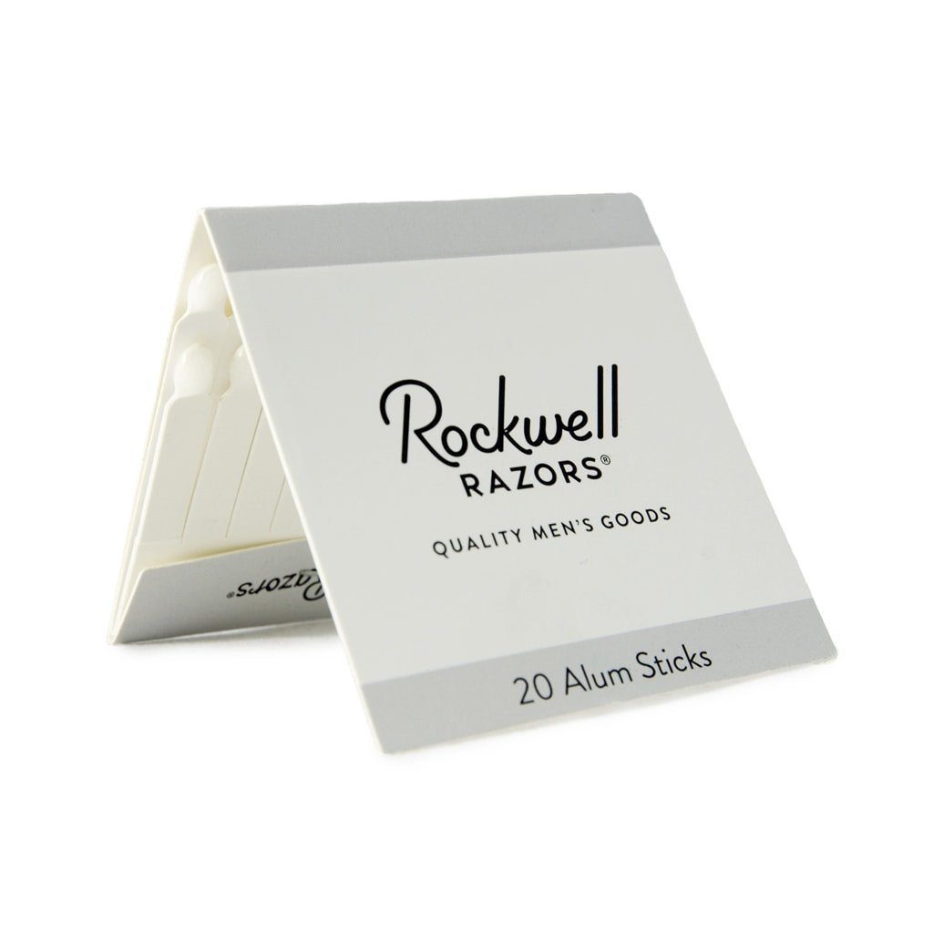 Alum Matchsticks Pack of 20 by Rockwell Grooming Rockwell Razors Prettycleanshop
