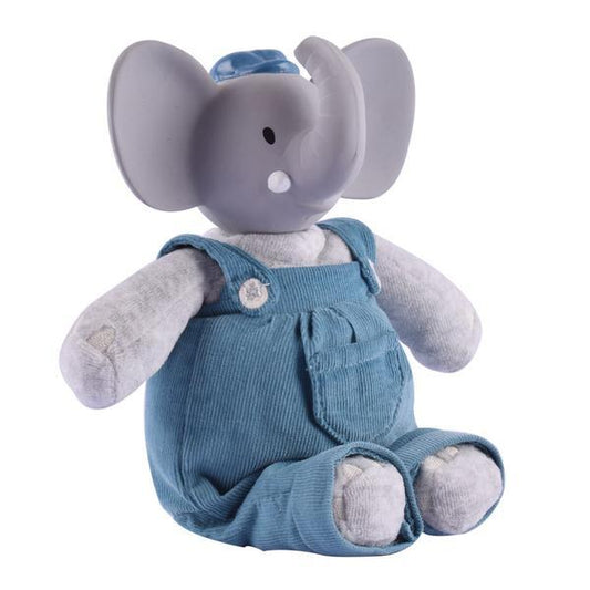 Alvin the Elephant Natural Rubber - with Teether Head Toy Baby and Kids Tikiri Toys Prettycleanshop