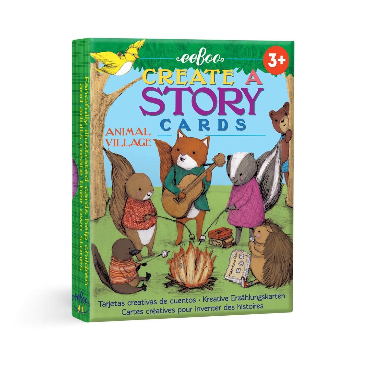 Animal Village Create a Story Cards for Kids by eeBoo Kids Eeboo Prettycleanshop