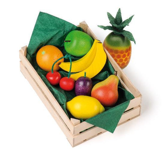 Assorted Wooden Fruits by Erzi Toys Erzi Prettycleanshop