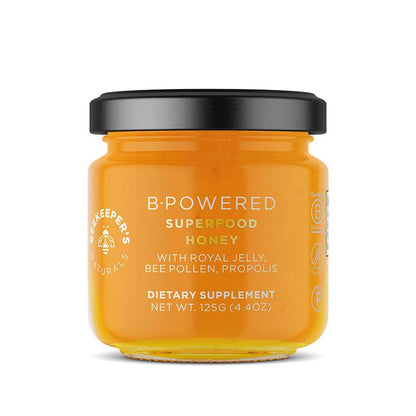 B.POWERED Superfood Honey by Beekeeper's Naturals Wellness Beekeeper's Naturals 125g Prettycleanshop