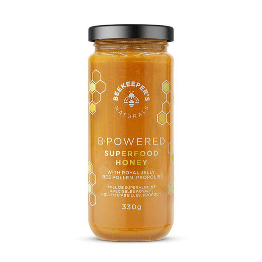 B.POWERED Superfood Honey by Beekeeper's Naturals Wellness Beekeeper's Naturals 330g Prettycleanshop