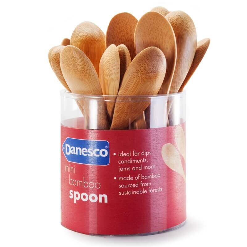 Bamboo Spoons Kitchen Danesco Prettycleanshop