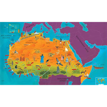 Barefoot Books World Atlas Books Barefoot Books Prettycleanshop