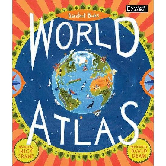 Barefoot Books World Atlas Books Barefoot Books Prettycleanshop