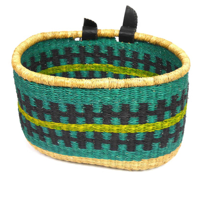 Bicycle Basket Living Mamaa Trade Green and teal Prettycleanshop