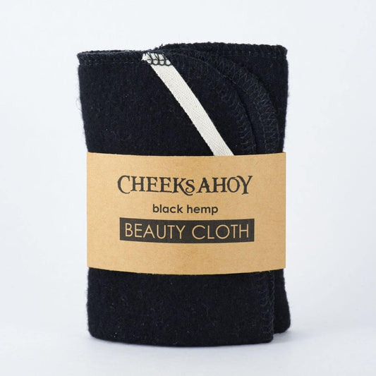 Black Hemp - Beauty Cloth Skincare Cheeks Ahoy Prettycleanshop
