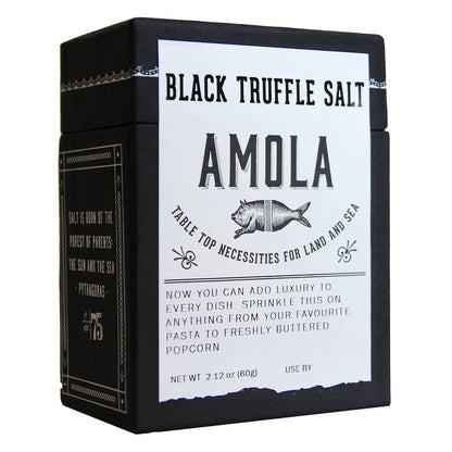 Black Truffle Salt by Amola Salt Kitchen Amola Salt Prettycleanshop