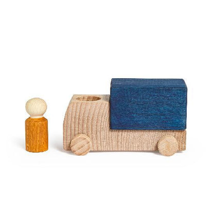 Blue Truck with Driver by LUBULONA Kids Lubulona Prettycleanshop