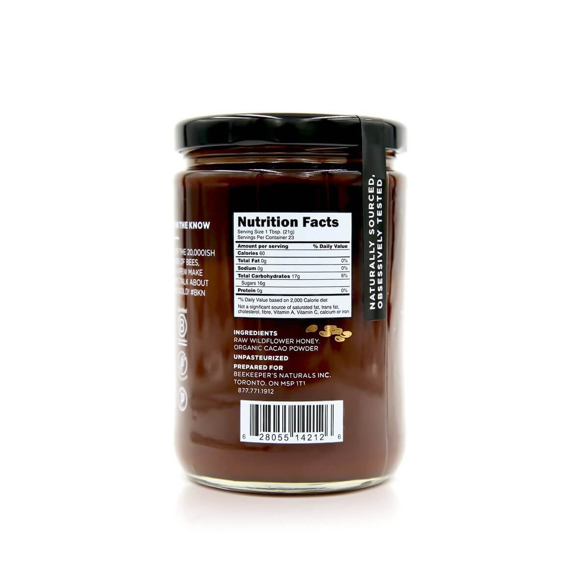 Cacao Superfood Honey by Beekeeper's Naturals Wellness Beekeeper's Naturals Prettycleanshop