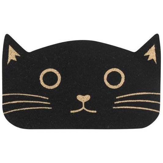 Coconut Doormat - Black Cat Living Now Designs Prettycleanshop