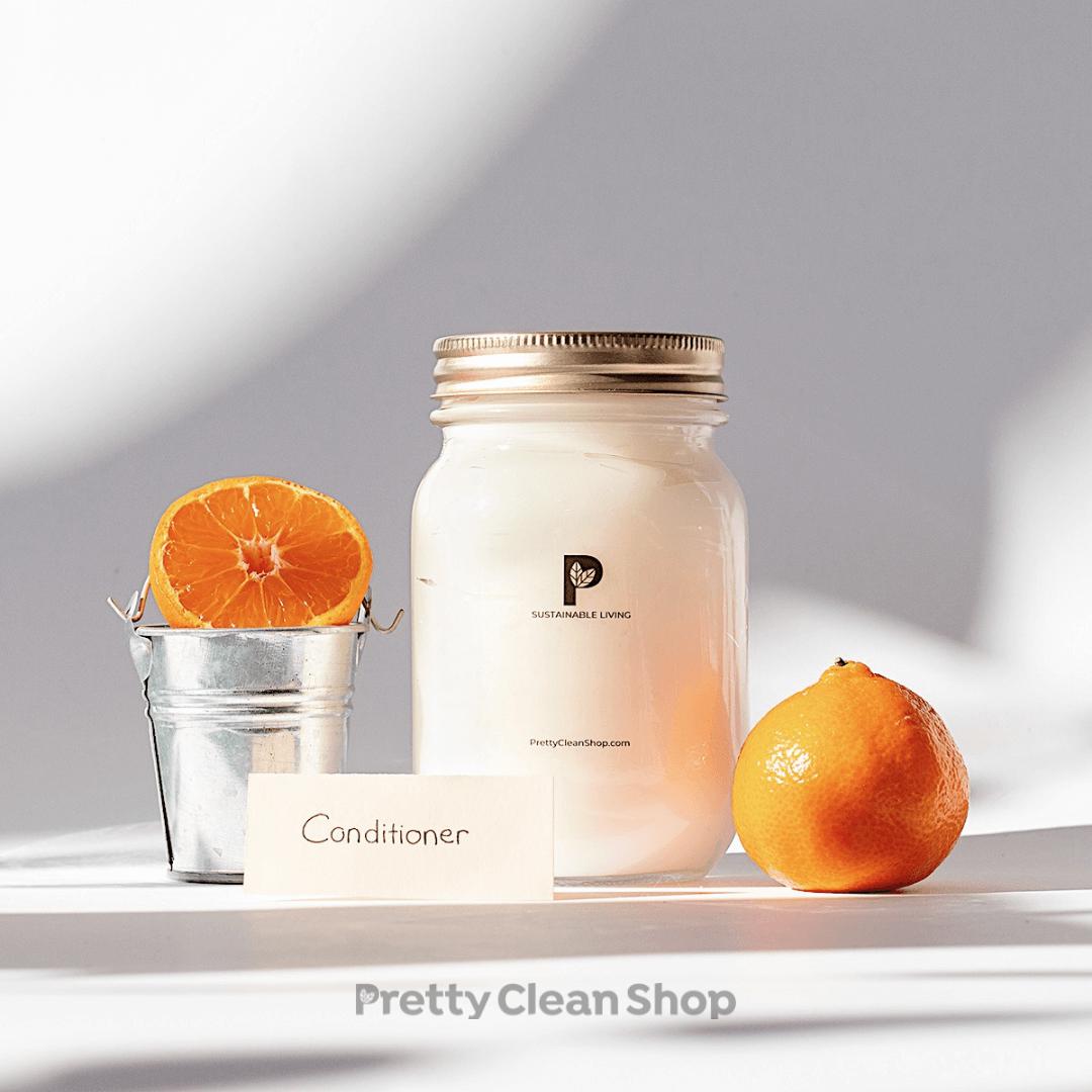 Conditioner - Tangerine by Pure Hair Pure 500ml glass jar (REFILLABLE, includes $1.25 deposit) Prettycleanshop