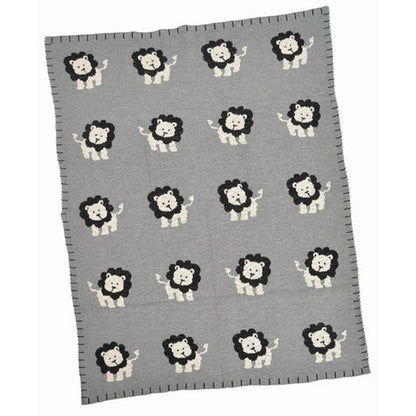 Cotton Baby & Kids Blanket Baby and Kids Merben Lions Prettycleanshop