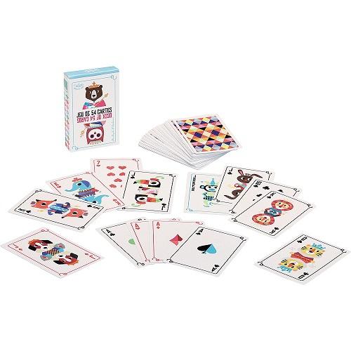 Deck of Cards - 54 Set by Ingela P. Arrhenius for VILAC Kids Vilac Prettycleanshop