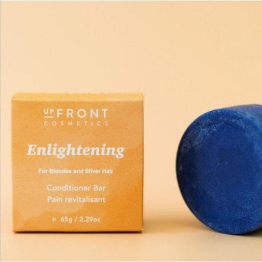 ENLIGHTENING Conditioner Bar (blondes and silvers) - Upfront Cosmetics Hair Upfront Cosmetics Prettycleanshop