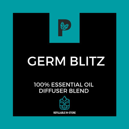 Essential Oil Blend GERM BLITZ Wellness Pretty Clean Living Prettycleanshop