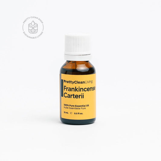 Essential Oil - Frankincense Carterii Essential oils Pretty Clean Living 15ml in glass bottle with drip Prettycleanshop