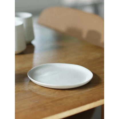 The Dessert Plates (4-Pack) - Speckled White by FABLE Kitchen Fable Prettycleanshop