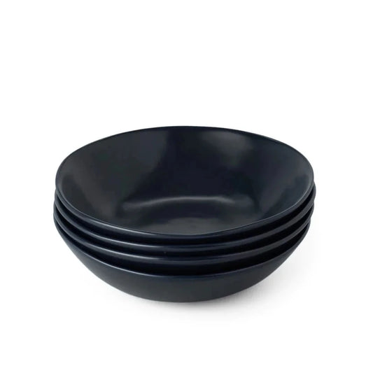 The Pasta Bowls (4-Pack) - Midnight Blue by FABLE Kitchen Fable Prettycleanshop